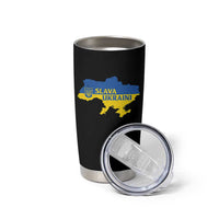 Slava Ukraini Tumbler Cup Ukrainian Ukraine Flag Pride