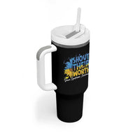 Down Syndrome Awareness Sunflower Tumbler With Handle Shout Their Worth