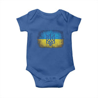 Vintage Ukraine Ukrainian Flag Baby Onesie Ukrainians Gifts