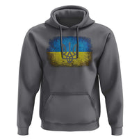 Vintage Ukraine Ukrainian Flag Hoodie Ukrainians Gifts