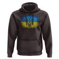 Vintage Ukraine Ukrainian Flag Hoodie Ukrainians Gifts