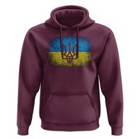 Vintage Ukraine Ukrainian Flag Hoodie Ukrainians Gifts