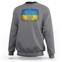Vintage Ukraine Ukrainian Flag Sweatshirt Ukrainians Gifts
