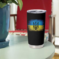 Vintage Ukraine Ukrainian Flag Tumbler Cup Ukrainians Gifts