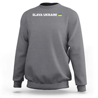 Slava Ukraini Ukraine Flag Sweatshirt Ukrainian Pride