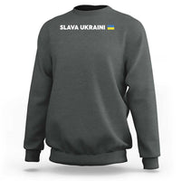 Slava Ukraini Ukraine Flag Sweatshirt Ukrainian Pride