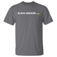 Slava Ukraini Ukraine Flag T Shirt Ukrainian Pride