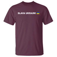 Slava Ukraini Ukraine Flag T Shirt Ukrainian Pride