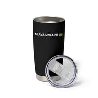 Slava Ukraini Ukraine Flag Tumbler Cup Ukrainian Pride