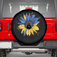 Sunflower Ukraine Flag Spare Tire Cover Patriot Patriotic Ukraine Ukrainian National Flag