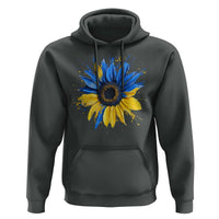 Sunflower Ukraine Flag Hoodie Patriot Patriotic Ukraine Ukrainian National Flag
