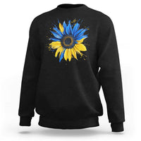 Sunflower Ukraine Flag Sweatshirt Patriot Patriotic Ukraine Ukrainian National Flag