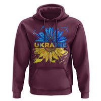 Ukraine Sunflower Ukrainian Flag Hoodie