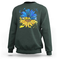 Ukraine Sunflower Ukrainian Flag Sweatshirt