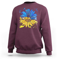 Ukraine Sunflower Ukrainian Flag Sweatshirt