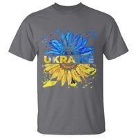 Ukraine Sunflower Ukrainian Flag T Shirt