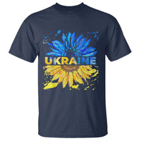 Ukraine Sunflower Ukrainian Flag T Shirt