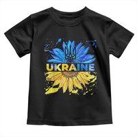 Ukraine Sunflower Ukrainian Flag Toddler T Shirt