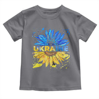 Ukraine Sunflower Ukrainian Flag Toddler T Shirt