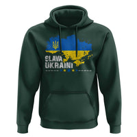 Slava Ukraini Ukraine Flag Hoodie Patriot Patriotic Ukrainian National Flag