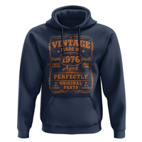 Vintage 50 Birthday Hoodie 50yr 1976 50th Birthday
