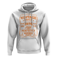 Vintage 50 Birthday Hoodie 50yr 1976 50th Birthday