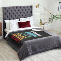 Its My Brothers Birthday Throw Blanket I Cant Keep Calm Funny Sister Bday Party Family Matching