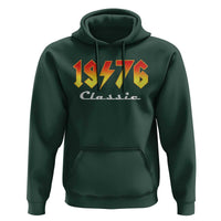 50th Birthday Hoodie Classic Born 1976 Turning 50 Year Old