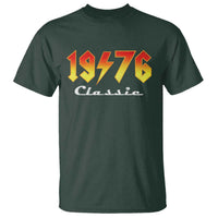 50th Birthday T Shirt Classic Born 1976 Turning 50 Year Old