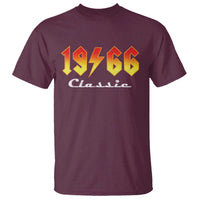 60th Birthday T Shirt Classic Born 1966 Turning 60 Year Old