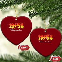 70th Birthday Ceramic Ornament Classic Born 1956 Turning 70 Year Old