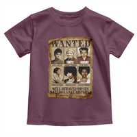 Black Women History Toddler T Shirt Well Behaved Women Rarely Make History BLM Melanin