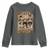 Black Women History Youth Sweatshirt Well Behaved Women Rarely Make History BLM Melanin