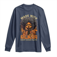 Black Women Long Sleeve Shirt Melanin Juneteenth Black History