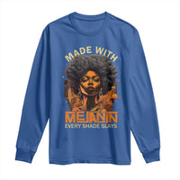 Black Women Long Sleeve Shirt Melanin Juneteenth Black History