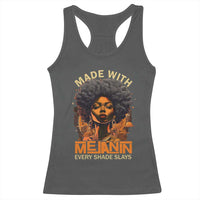 Black Women Racerback Tank Top Melanin Juneteenth Black History