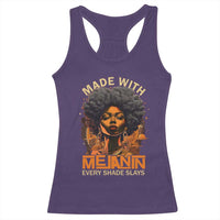 Black Women Racerback Tank Top Melanin Juneteenth Black History