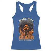 Black Women Racerback Tank Top Melanin Juneteenth Black History