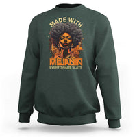 Black Women Sweatshirt Melanin Juneteenth Black History