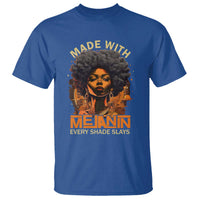 Black Women T Shirt Melanin Juneteenth Black History