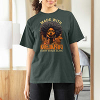 Black Women T Shirt For Women Melanin Juneteenth Black History