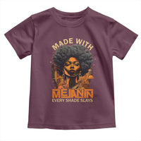 Black Women Toddler T Shirt Melanin Juneteenth Black History