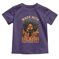 Black Women Toddler T Shirt Melanin Juneteenth Black History