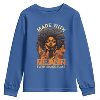 Black Women Youth Sweatshirt Melanin Juneteenth Black History