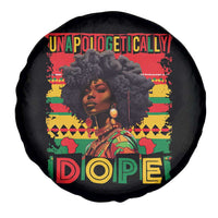 Black Women Unapologetically Dope Spare Tire Cover Juneteenth Black History