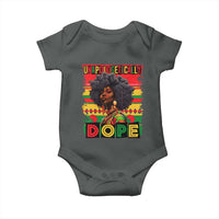 Black Women Unapologetically Dope Baby Onesie Juneteenth Black History