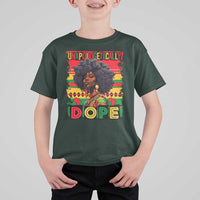 Black Women Unapologetically Dope T Shirt For Kid Juneteenth Black History