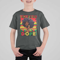Black Women Unapologetically Dope T Shirt For Kid Juneteenth Black History