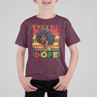 Black Women Unapologetically Dope T Shirt For Kid Juneteenth Black History