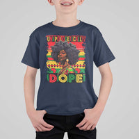 Black Women Unapologetically Dope T Shirt For Kid Juneteenth Black History